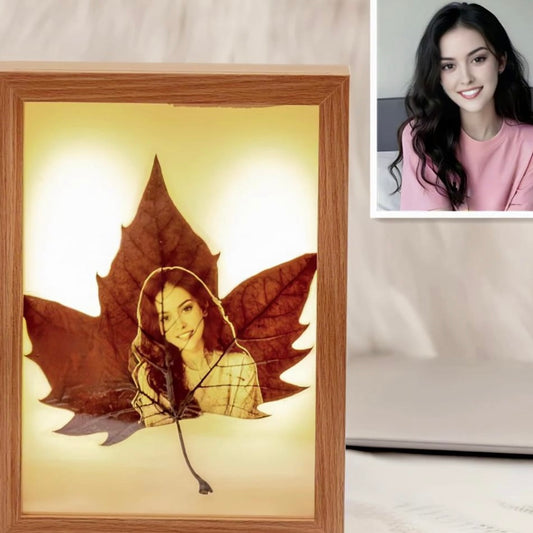 Golden Leaf Portrait(Classic 6-Inch Frame)